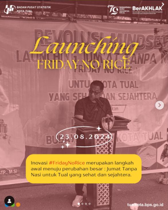 Revolusi Mindset: Launching Jum’at Tanpa Nasi