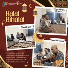 Halal bi halal BPS Kota Tual