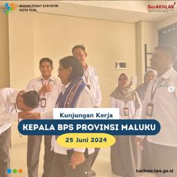 Working Visit by the Head of BPS Maluku Province