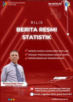 Rilis Berita Resmi Statistik Edisi Bulan Juni dan Juli 2024