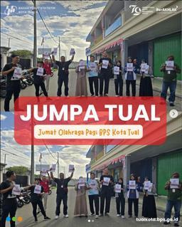 JUMPA TUAL (Jumat Olahraga Pagi BPS Kota Tual)