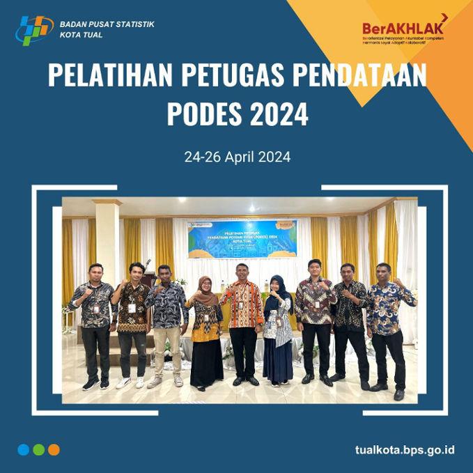 Pelatihan Petugas Pendataan PODES 2024