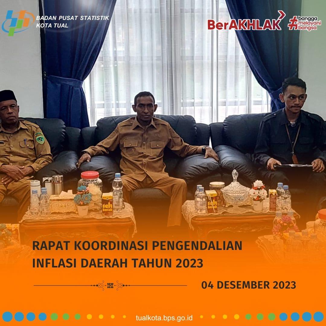 Rapat Koordinasi Pengendalian Inflasi Daerah Tahun 2023