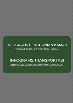 TPK Hotel Non Bintang Pada Januari 2024 Mencapai 5,57 Persen. Jumlah Kunjungan Kapal Pada Januari 2024 Sebanyak 160 Kapal, Mengalami Penurunan 23,44 Persen Dibanding Desember 2023.