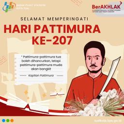 Congratulations on commemorating the 207th Pattimura Day